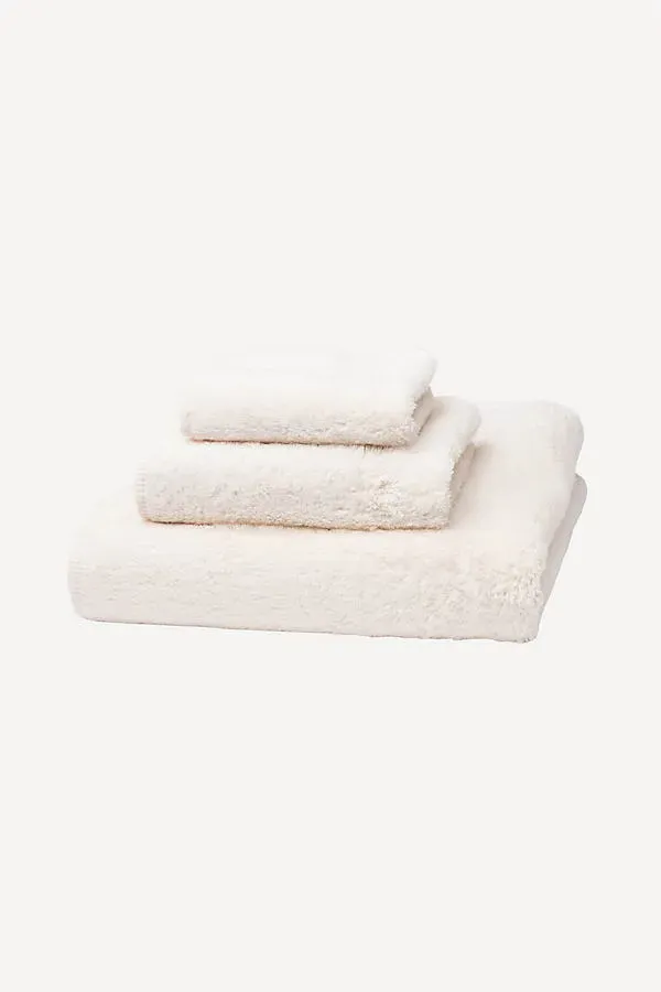Prestige Garment Washed Towel Collection - Beige, Cotton by Anthropologie