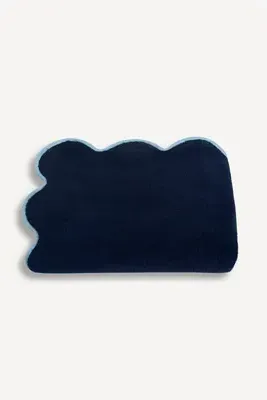 Scallop Edge Bath Towel Collection - Blue, Cotton by Anthropologie, image 2