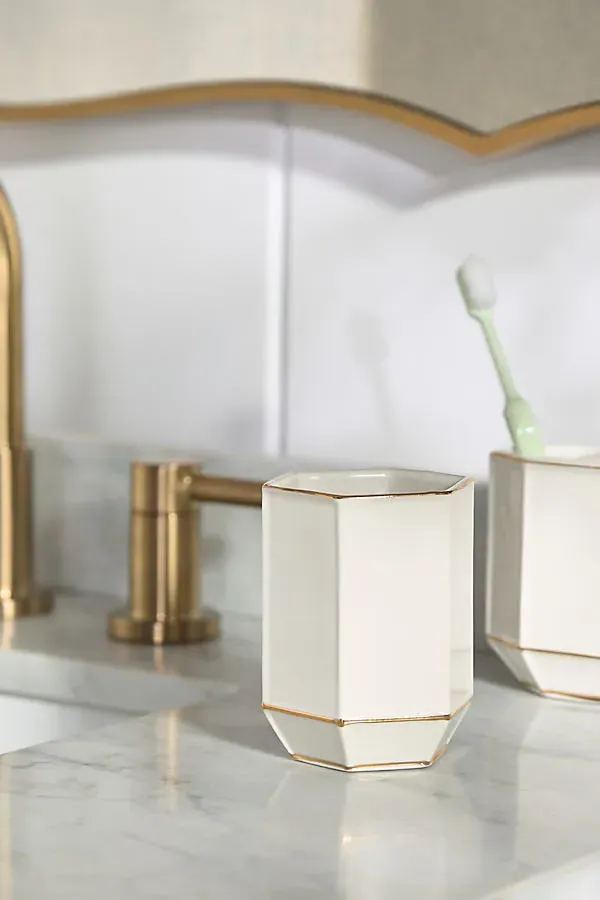St. Honore Porcelain Bath Tumbler - White product