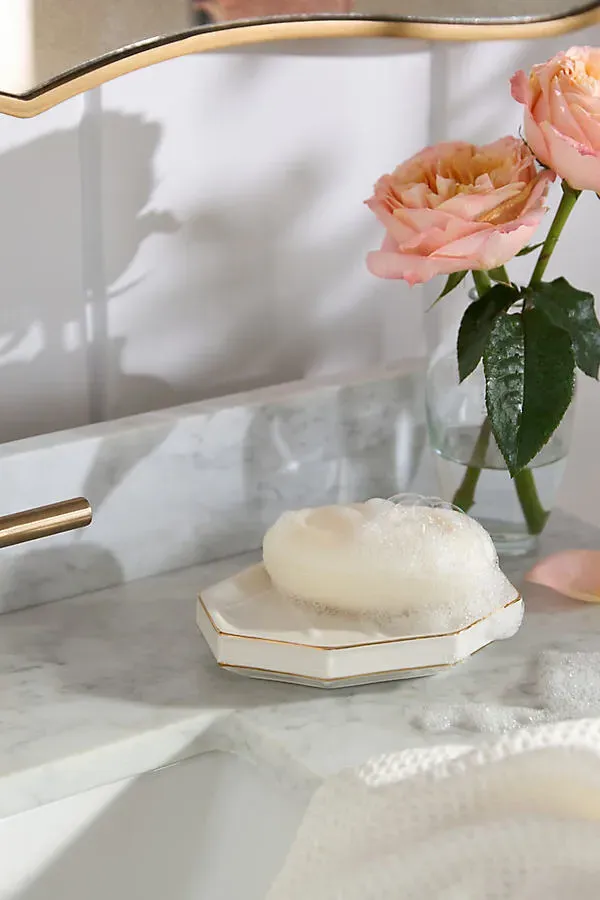 St. Honore Porcelain Soap Dish - White product