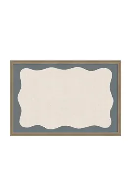 Kate & Laurel Wavy Pinboard - Blue, Fabric by Anthropologie, alternate view