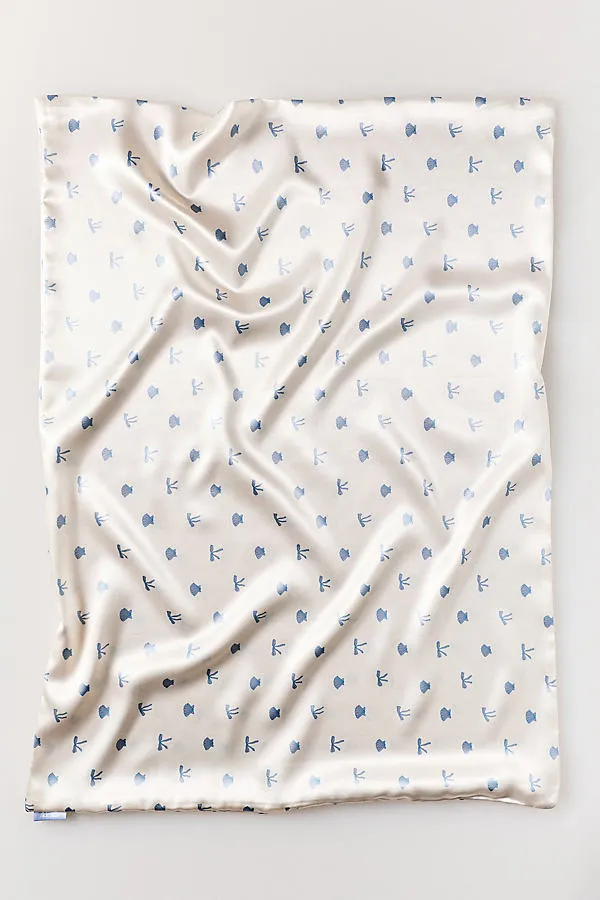 Coastal Cottage Print Satin Standard Pillowcase product