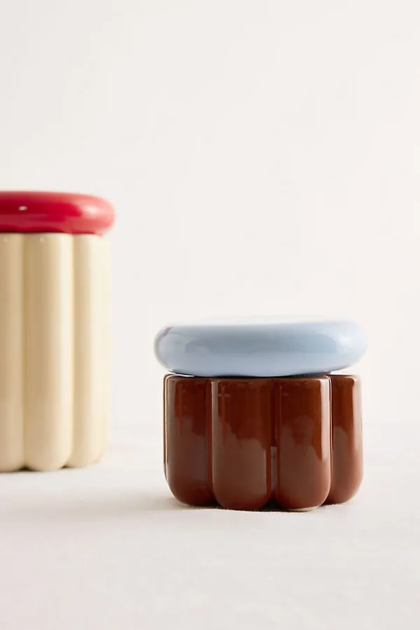 Charlo Storage Jar - Brown product