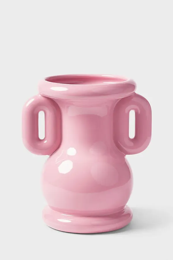 &Klevering Amfora Vase - Pink, High-Gloss product