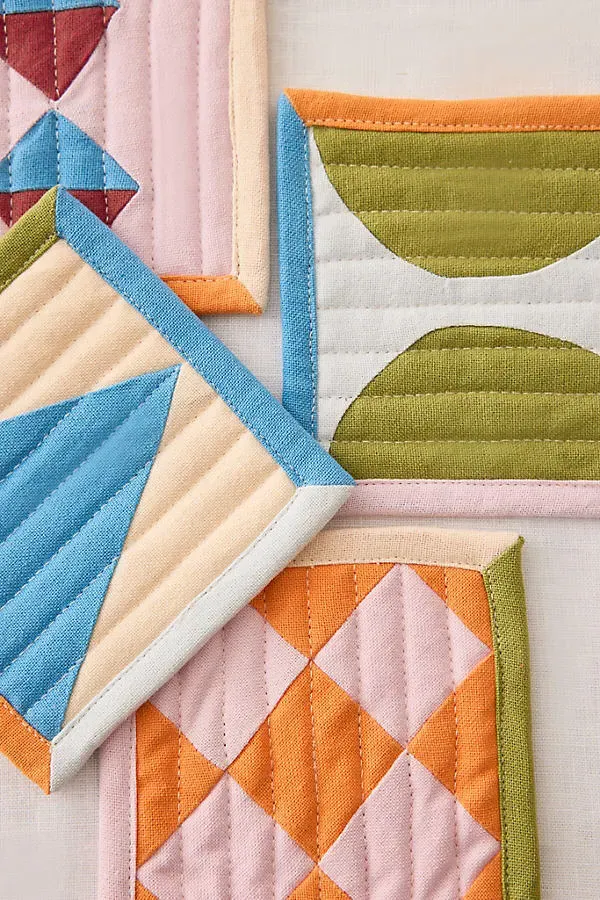 Stitch Coasters Set of 4 - Cotton product