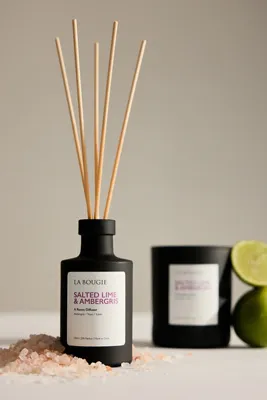 Salted Lime & Ambergris Room Diffuser - White product