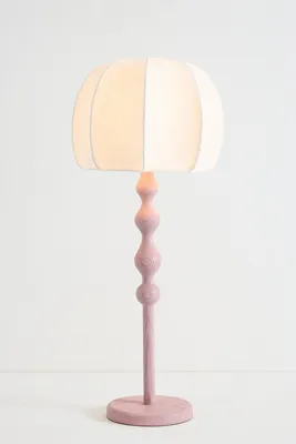 LALA Collection Wood Table Lamp - Ramie Shade product