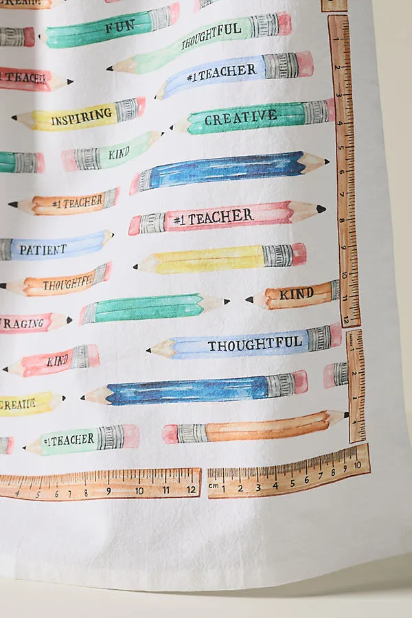 Teacher Dish Towel - Cotton product