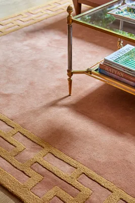 Alice Crawley Indocine Wool Rug - Pink product