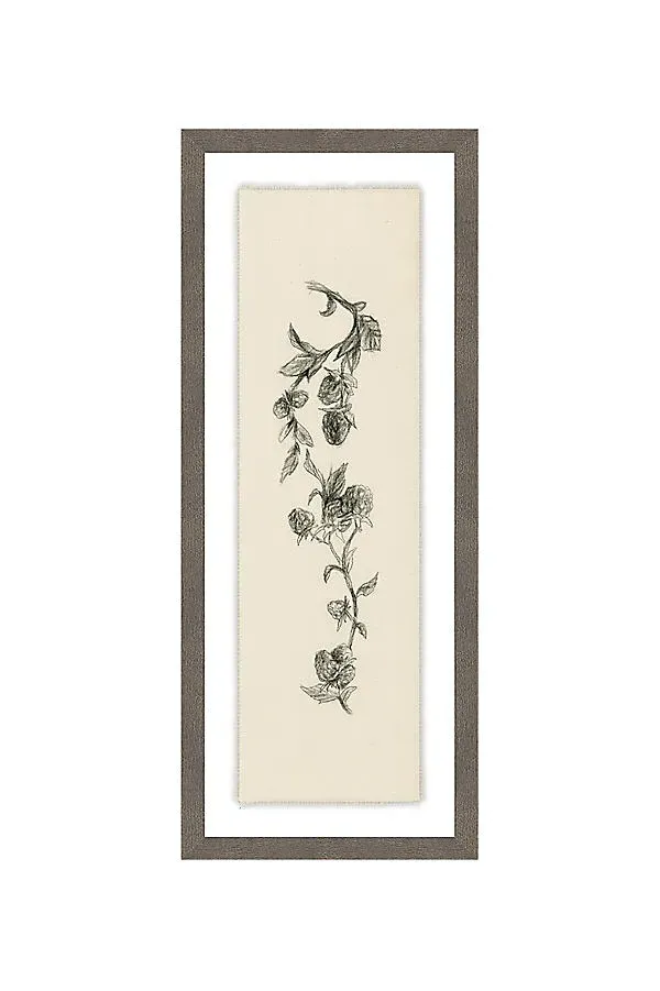 Fruiting Florals III Wall Art - Glass, Canvas by Anthropologie