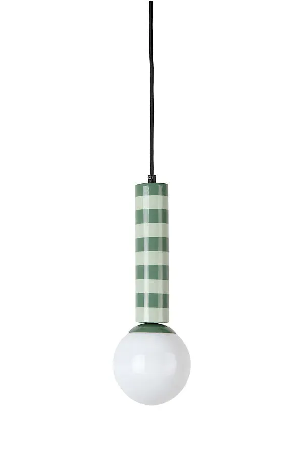 Rayado Jungle Pendant Lamp - Striped, Glossy Finish product