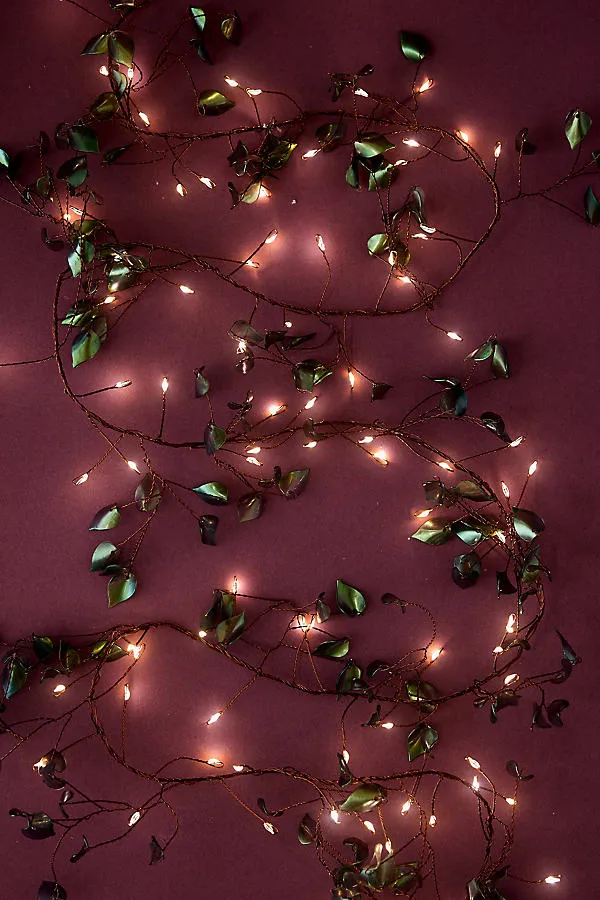 Olea Cluster Grande Lights - Gold, Acrylic by Anthropologie