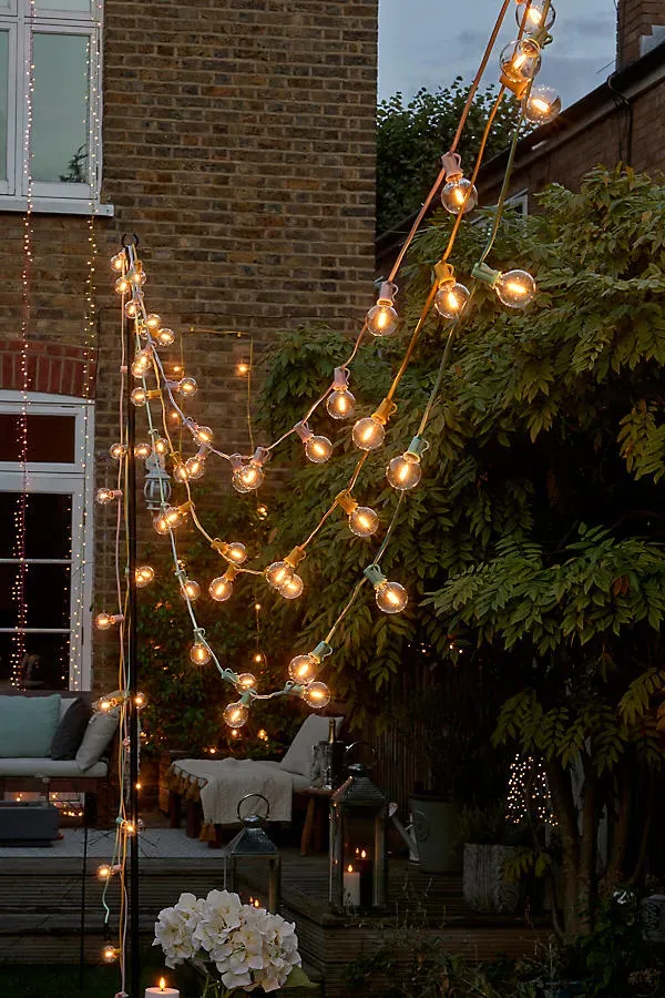 Pink Festoon String Lights - PVC, Acrylic product