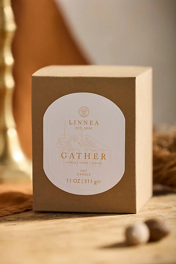 Gather Soy Wax Candle with Double Cotton Wicks product