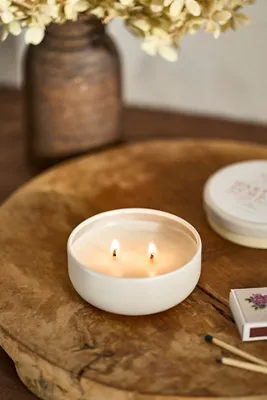 Petite Tin Soy Wax Candle - Harvest Pumpkin product