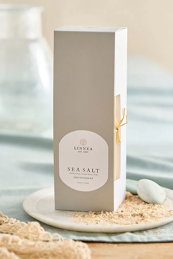 Sea Salt Reed Diffuser - Fresh Citrus & Ocean Mist product