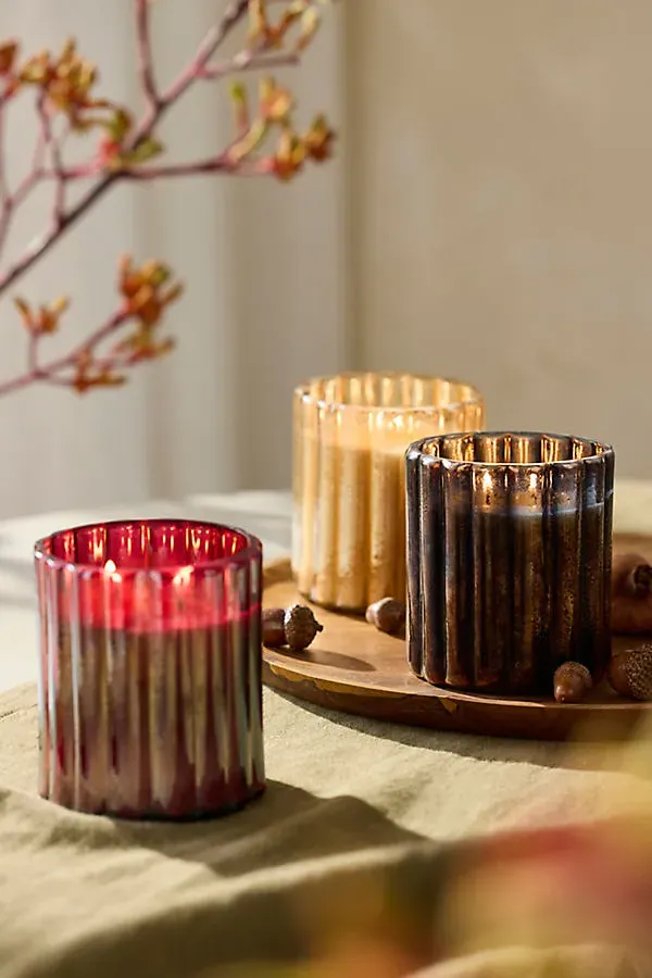 Terrain Luster Candle - Red, Soy Wax by Anthropologie, image 2