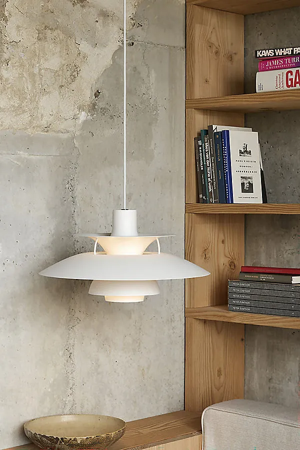 PH5 Tiered Three Shade Pendant Light - Pink, Metal by Anthropologie