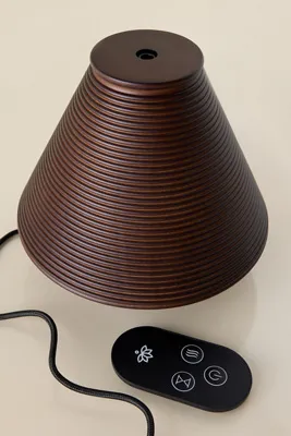 Negara Wooden Electric Aroma Diffuser - Brown, Rubberwood alternate view
