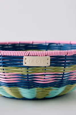 Hand-Woven Bowl - Pink by Anthropologie, alternate view