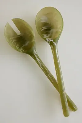Resin Salad Servers by Anthropologie, alternate view