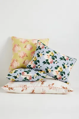 Cotton Printed Floral Square Cushion product
