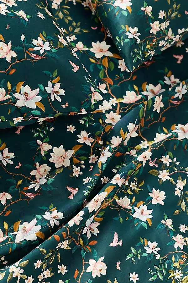 Organic Cotton Sateen Printed Sheet Set - New Standard by Anthropologie, alternate view