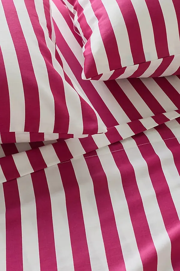 Organic Cotton Sateen Printed Sheet Set - Twin by Anthropologie, image 2