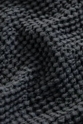 Waffle Weave Hand Towel - Grey, Cotton/Linen product