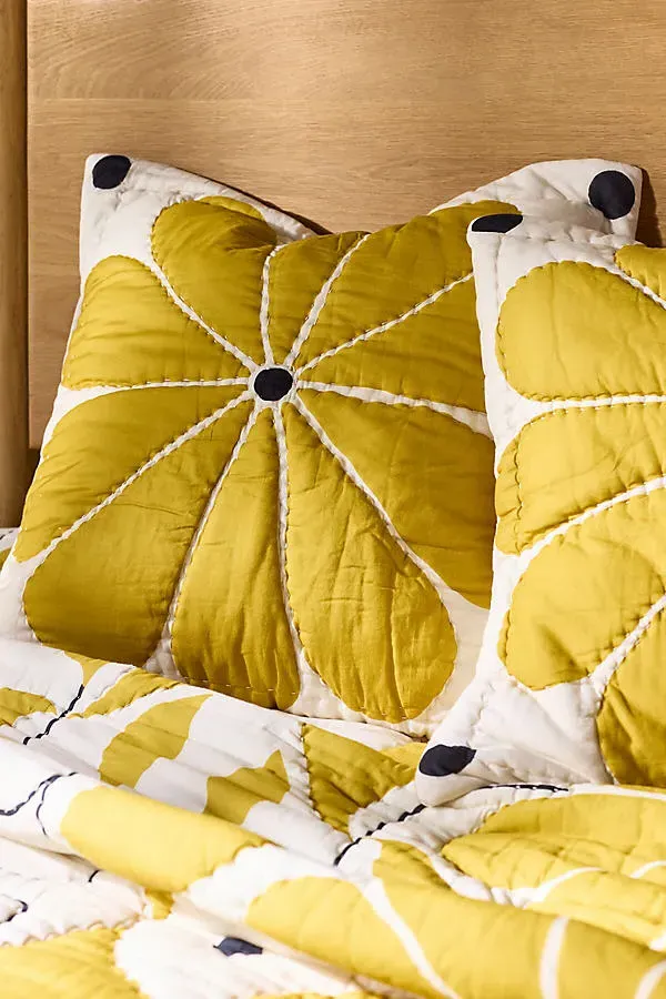 Cotton Floral Printed Euro Sham product