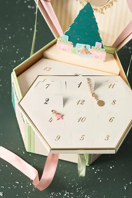 Ladurée Advent Calendar - Green, Cotton by Anthropologie, alternate view