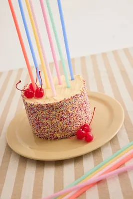 Tall Mixed Color Birthday Candles - Pack of 7 product