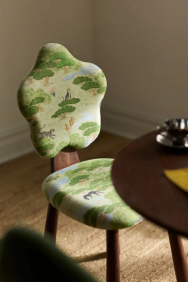 Merve Kahraman Cloud Dining Chair - Velvet by Anthropologie