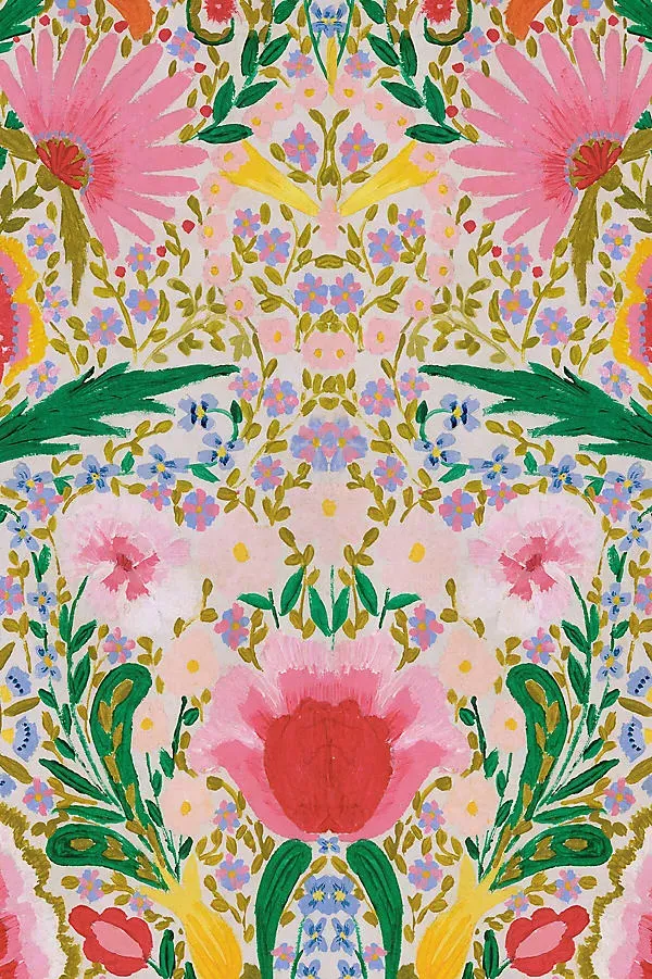 Suzie Q Floral Wallpaper - Pink product