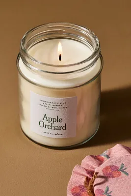 mise en place Apple Orchard Lidded Glass Candle - Pink product