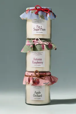 mise en place Apple Orchard Lidded Glass Candle - Small by Anthropologie, image 2