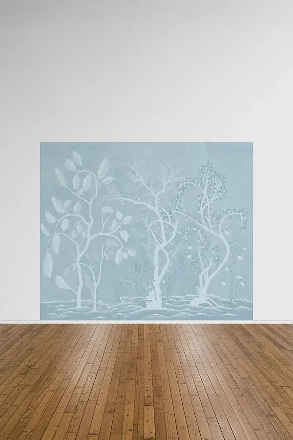 Forgotten Thicket Tree Mural Peel & Stick - Blue product
