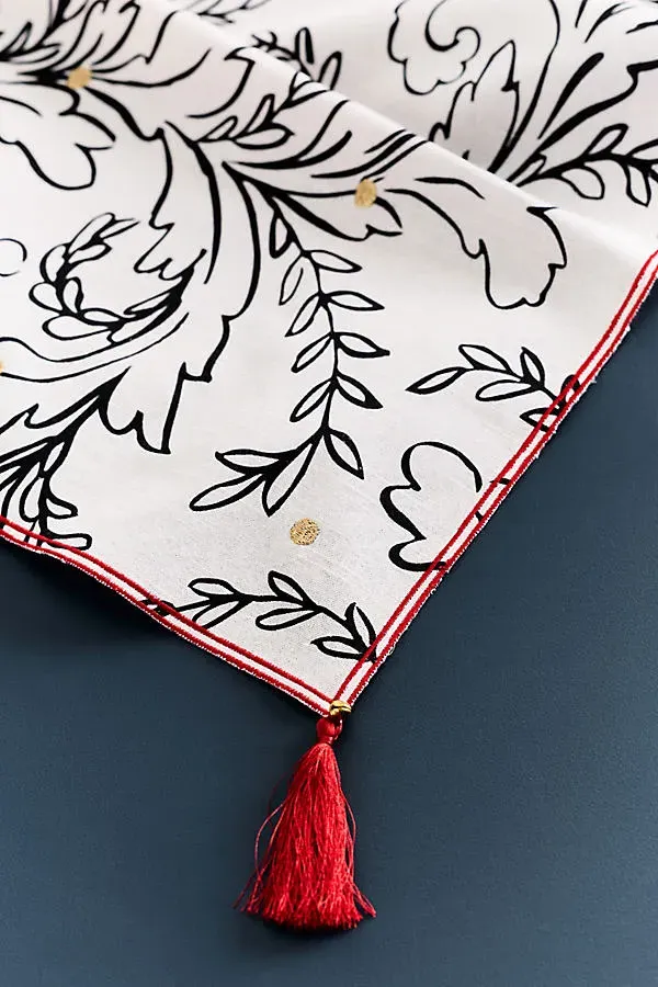 Christmas Table Runner - Cotton, Linen by Anthropologie, image 2