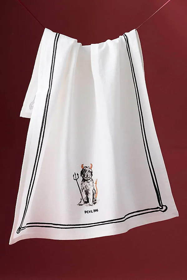Halloween Embroidered Hand Towel - Cotton product