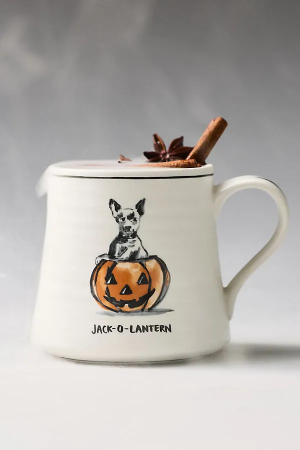 Molly Hatch Halloween Dog Mug, Stoneware product