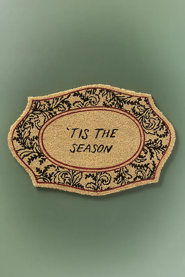 Season Coir Printed Doormat - Black product