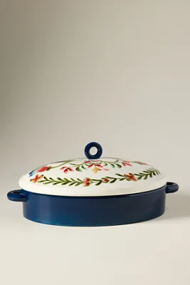 Molly Yeh Stoneware Braiser by Anthropologie, alternate view