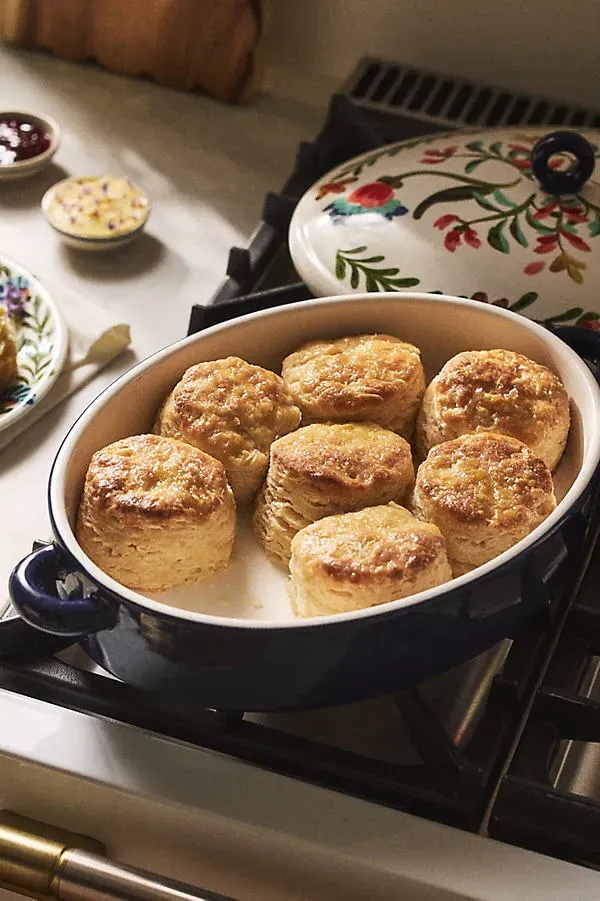 Molly Yeh Stoneware Braiser by Anthropologie