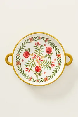 Molly Yeh Stoneware Pie Dish - Yellow by Anthropologie, alternate view