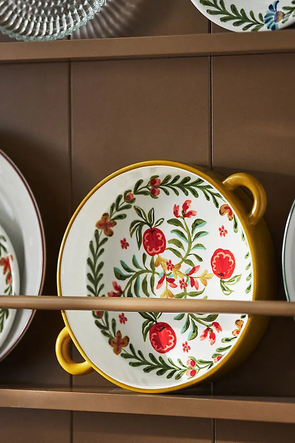 Molly Yeh Stoneware Pie Dish - Yellow by Anthropologie