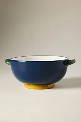 Stoneware Mixing Bowl - Blue, Stoneware by Anthropologie, alternate view