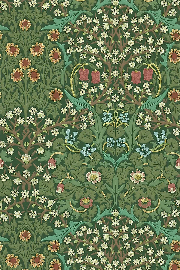 Blackthorn Wallpaper - Green product