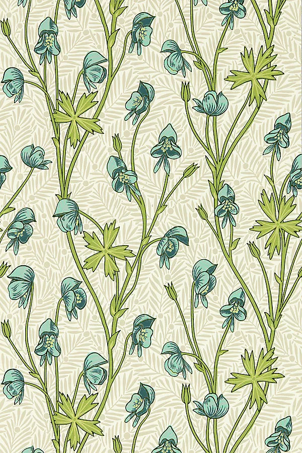 Monkshood Wallpaper - Beige product