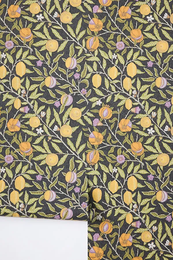 Morris & Co. Fruit Wallpaper - Black product