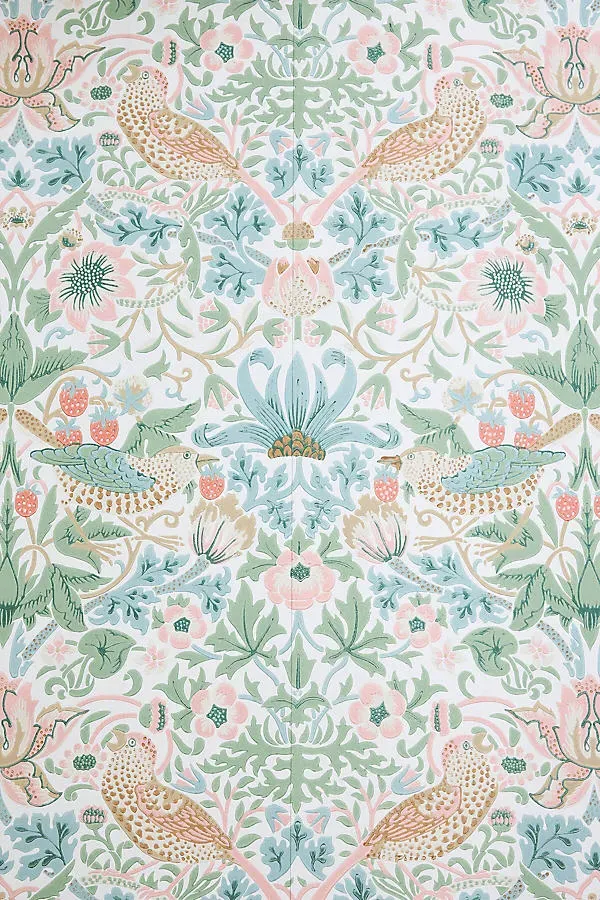 Morris & Co. Strawberry Thief Birds Wallpaper product